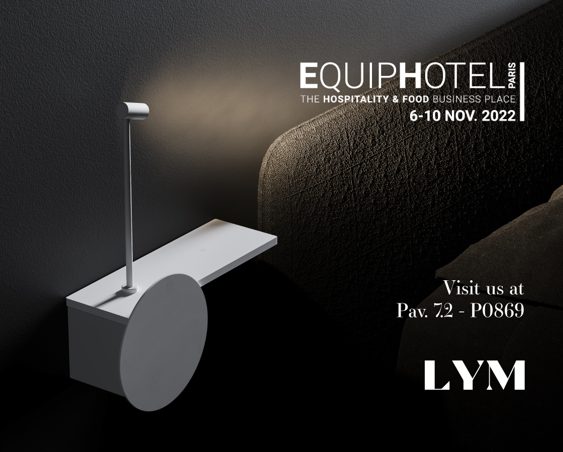 Lym partecipates to Equiphotel 2022